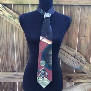 Le Space Astronaut / Space Theme Necktie